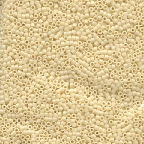 BeadsBalzar Beads & Crafts (DB-0732) DELICA 11-0 OPAQUE CREAM  (5 GMS)