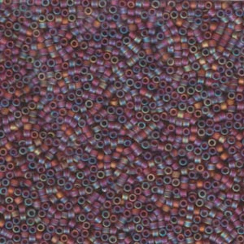 BeadsBalzar Beads & Crafts (DB-0853) Miyuki Delica 11-0 Lt. Brown AB Matted (5 GMS)