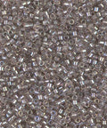 BeadsBalzar Beads & Crafts (DB-1772) DELICA 11/0 SPARKLING PEWTER LINED CRYSTAL AB (5 GMS)