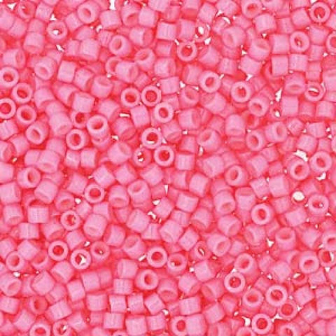 BeadsBalzar Beads & Crafts (DB-2117) MIYUKI DELICA 11/0 DURACOAT OPQ CARNATION (5 GMS)