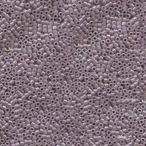 BeadsBalzar Beads & Crafts (DB0158) MIYUKI DELICA 11/0 OPAQUE LILAC AB (5 GMS)