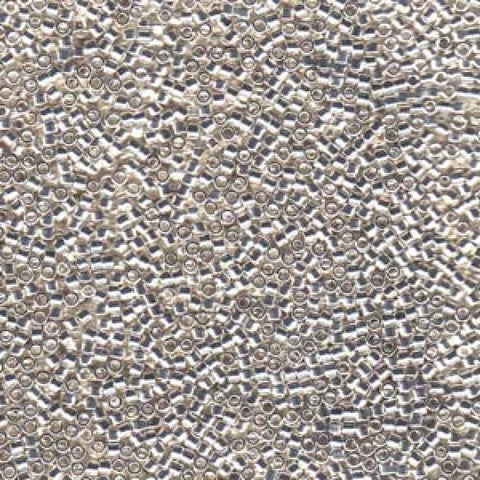 BeadsBalzar Beads & Crafts (DB0551) MIYUKI DELICA 11/0 SILVER PLATED METALLIC (5 GMS)
