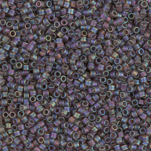 BeadsBalzar Beads & Crafts (DB0865) MIYUKI DELICA 11/0 MATTED BROWN AB (5 GMS)