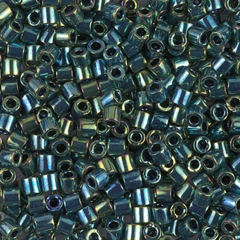 BeadsBalzar Beads & Crafts (DBL-0027) DELICA 8-0 METALLIC GREEN LUSTER (5 GMS)