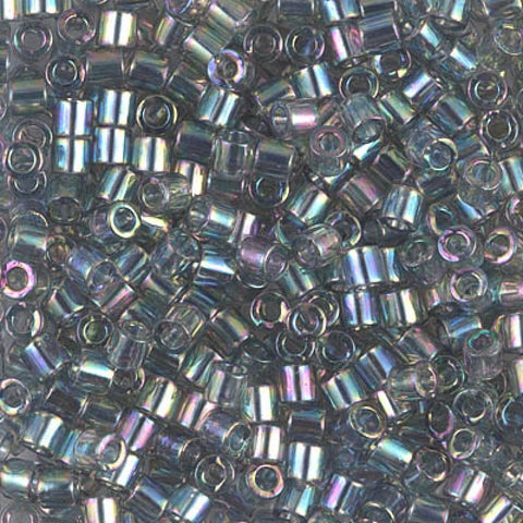 BeadsBalzar Beads & Crafts (DBL-0107) MIYUKI DELICA 8-0 TRANSPARENT GREY IRIS (5 GMS)