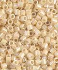 BULK 10g Miyuki Delica 8/0 Opaque Cream AB DBL0157