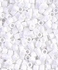 BeadsBalzar Beads & Crafts (DBL-0200) MIYUKI DELICA 8-0 OPAQUE CHALK WHITE