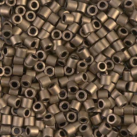 BeadsBalzar Beads & Crafts (DBL-0322) MIYUKI DELICA 8-0 METALLIC GOLD MATTED