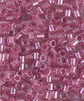 BeadsBalzar Beads & Crafts (DBL-0902) MIYUKI DELICA 8-0 SPARKLING ROSE LINED CRYSTAL