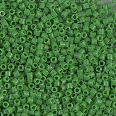 BeadsBalzar Beads & Crafts (DBM-0724) MIYUKI DELICA 10/0 OPAQUE PEA GREEN (5 GMS)