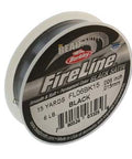 BeadsBalzar Beads & Crafts (FL06BK15) 6 LB FIRELINE BLACK .006IN-0.15MM (15 yds)