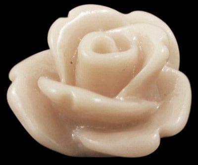 BeadsBalzar Beads & Crafts (FL2057-11) PEACHPUFF (FL2057X)  Resin Carbochons flowers (20 PCS)