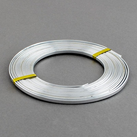 BeadsBalzar Beads & Crafts Flat Aluminium wire (AW3498)