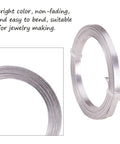 BeadsBalzar Beads & Crafts Flat Aluminium wire (AW3498)