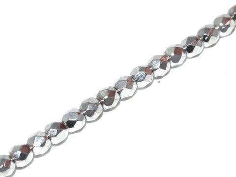 BeadsBalzar Beads & Crafts (FP3-00030-27000) STRANDS FIRE POLISHED 3 MM CRYSTAL LABRADOR FULL