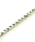 BeadsBalzar Beads & Crafts (FP3-01700) STRANDS FIRE POLISHED 3 MM ALUMINIUM SILVER