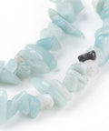 BeadsBalzar Beads & Crafts (GB4673) Natural Amazonite Beads Strands, Chips, SkyBlue