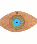 BeadsBalzar Beads & Crafts (GE4509) Ceramic Evil Eye 96mm (1 PC)
