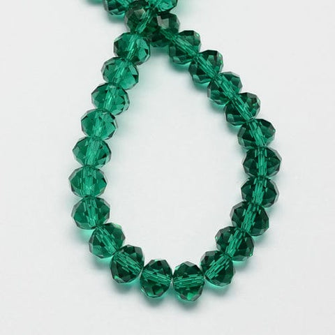 BeadsBalzar Beads & Crafts Glass Beads 6x4mm (BE2808)
