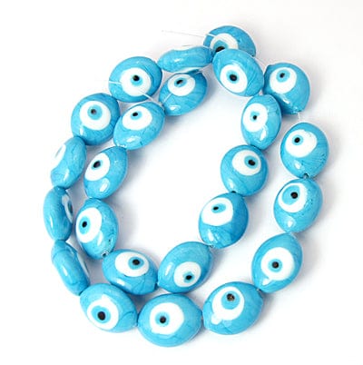 BeadsBalzar Beads & Crafts Glass evil eyes (Ey3909)