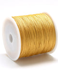 BeadsBalzar Beads & Crafts GOLDENROD (NC7999-562) (NC7999-X) Nylon Thread, 0.8mm (100mtrs)