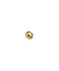 BeadsBalzar Beads & Crafts (GQ6495A) Brass bead spacer faceted 4mm  Hole:  1.7mm (20 PCS)