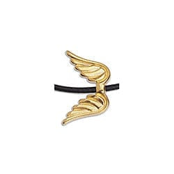 BeadsBalzar Beads & Crafts (GQ6505A) Good Quality Alloy Angel wings with 1.5mm hole (4 PCS)