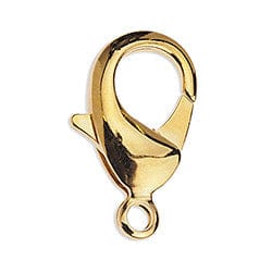 BeadsBalzar Beads & Crafts (GQ6527A) Large Lobster clasp brass 27mm (1 PC)