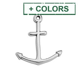 BeadsBalzar Beads & Crafts (GQA7206X) Minimal anchor motif pendant 21x23mm (2 PCS)