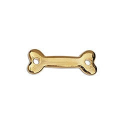 BeadsBalzar Beads & Crafts (GQB6816A) Bone 2loops 20mm (2 PCS)