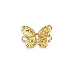 BeadsBalzar Beads & Crafts (GQB7066A) Butterfly 15mm 2 eyes (3 PCS)