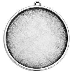 BeadsBalzar Beads & Crafts (GQB7127A) Setting for 35mm pendant (1 PC)