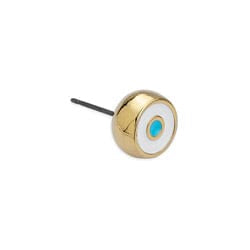 BeadsBalzar Beads & Crafts (GQE7640X) Stud Earring with Eye Titanium pin (2 PCS)