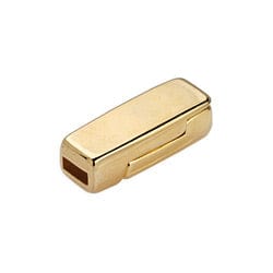 BeadsBalzar Beads & Crafts (GQM7231A) Magnetic clasp rectangle shape for 5x2mm (1 PC)