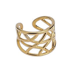 BeadsBalzar Beads & Crafts (GQR6710A) Ring grid 15mm (1 PC)