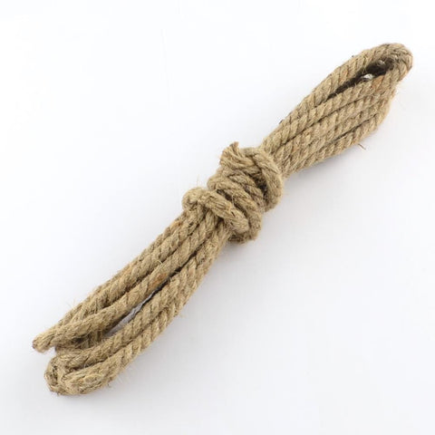 BeadsBalzar Beads & Crafts (HC5302) Hemp Cord Twine String, for Jewelry Making, Camel 6-7MM