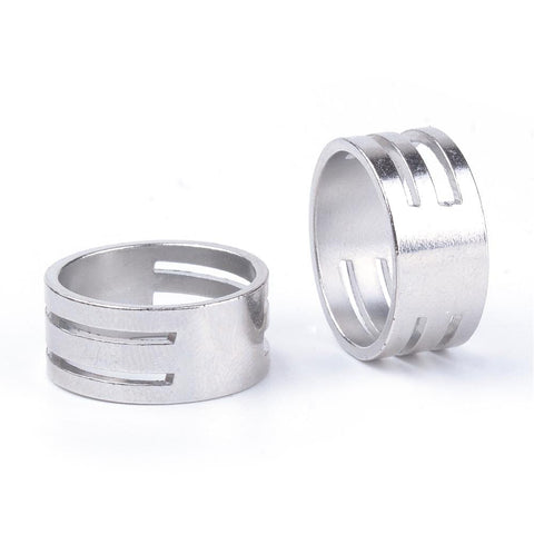 BeadsBalzar Beads & Crafts (JT7607) Tool, for Buckling, Open and Close Jump Rings, Platinum 18mm (1 PC)