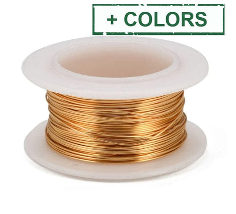 BeadsBalzar Beads & Crafts (JW7182-X) Copper Jewelry Wire, 0.6mm (6m)