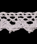 BeadsBalzar Beads & Crafts Lace white 18mm 5m roll (LR4317)