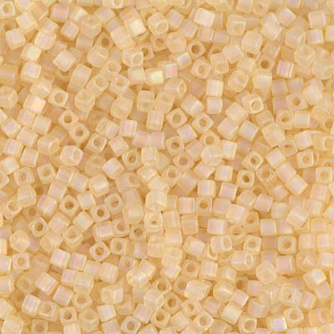 BeadsBalzar Beads & Crafts MATTED TR.LT.TOPAZ (SB18-0132FR) (SB18-X) Miyuki Squares 1.8mm (10 GMS)