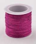 BeadsBalzar Beads & Crafts MED.VIOLET RED (NC156-105) (NC156-X) Nylon Thread Cord, about 0.8-1mm (35m/roll).