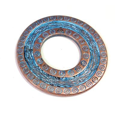 BeadsBalzar Beads & Crafts Metal pendant large (GD2984)