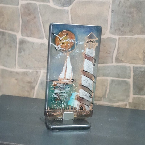 BeadsBalzar Beads & Crafts (MFH-05X) PICTURE ON STAND 20X10CM GLASS ART