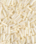 BeadsBalzar Beads & Crafts MIYUKI BUGLES #2 - 6 X 1,7 MM CREAM CEYLON (MB2-0594)