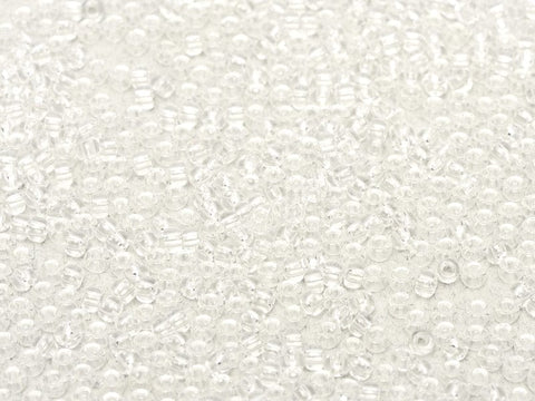 BeadsBalzar Beads & Crafts (MSB11-0131-250G) MIYUKI SEED BEADS 11/0 CRYSTAL (250 GMS)
