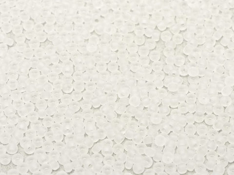 BeadsBalzar Beads & Crafts (MSB11-0131F-250G) MIYUKI SEED BEADS 11/0 CRYSTAL MATTED (250 GMS)