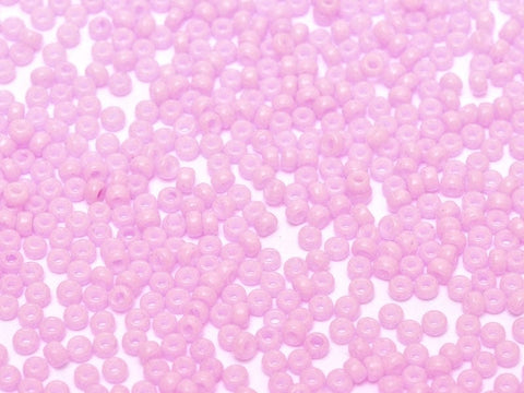 BeadsBalzar Beads & Crafts (MSB11-0415) MIYUKI SEED BEADS 11-0 PINK OPAQUE (25 GMS)
