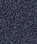 BeadsBalzar Beads & Crafts (MSB11-2001-250G) MIYUKI SEED BEADS 11/0 MATTED GUNMETAL (250 GMS)