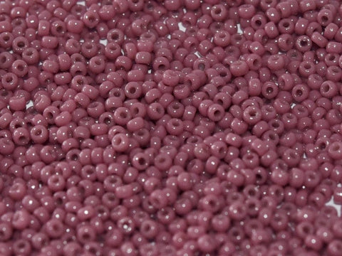 BeadsBalzar Beads & Crafts (MSB11-4487) MIYUKI SEED BEADS 11-0 DURACOAT OPQ HYDRANGEA (25 GMS)