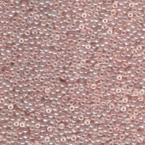 BeadsBalzar Beads & Crafts (MSB15-0365) MIYUKI SEED BEADS 15-0 LT.ROSE LUSTER